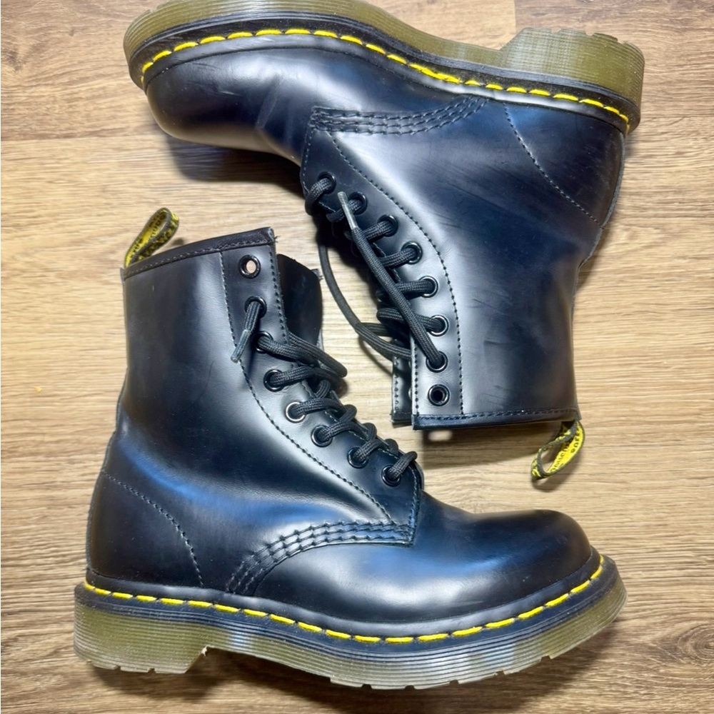 Dr. Martens Black Combat Boots Women’s size 5